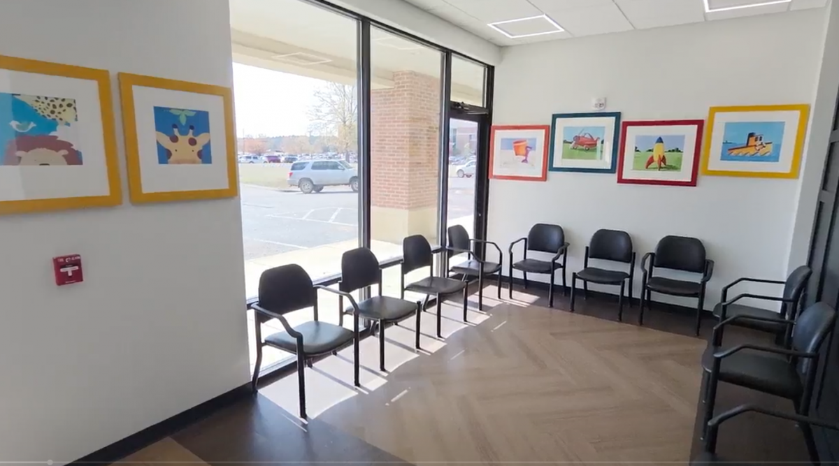 Peds waiting area Peds waiting area